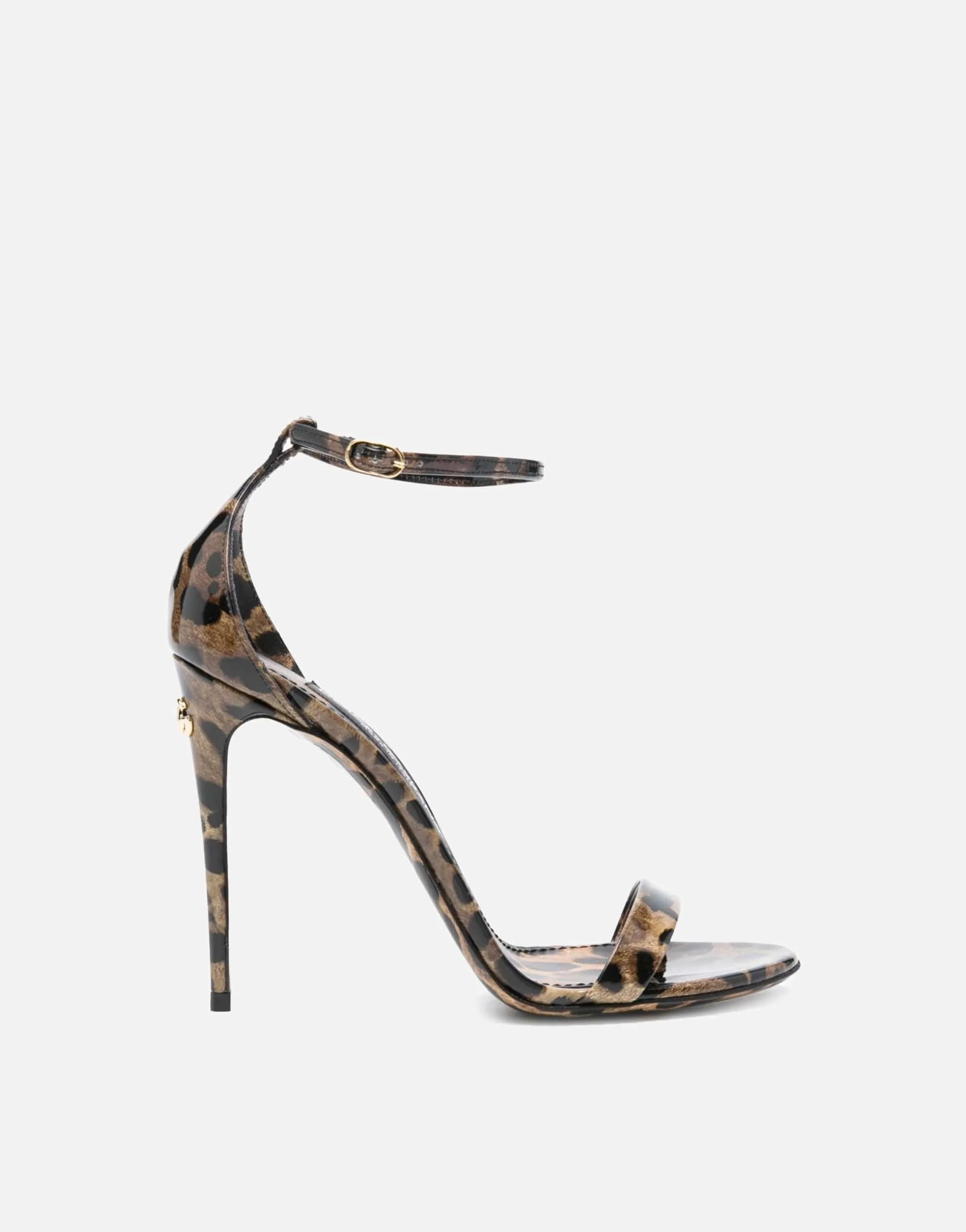 110mm Leopard-Print Sandals