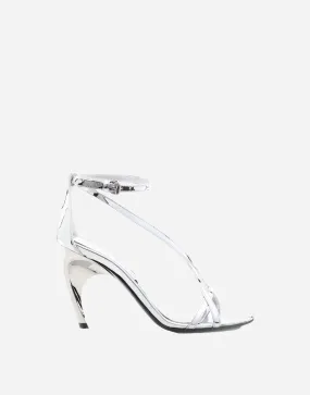 95mm Armadillo Metallic Sandals