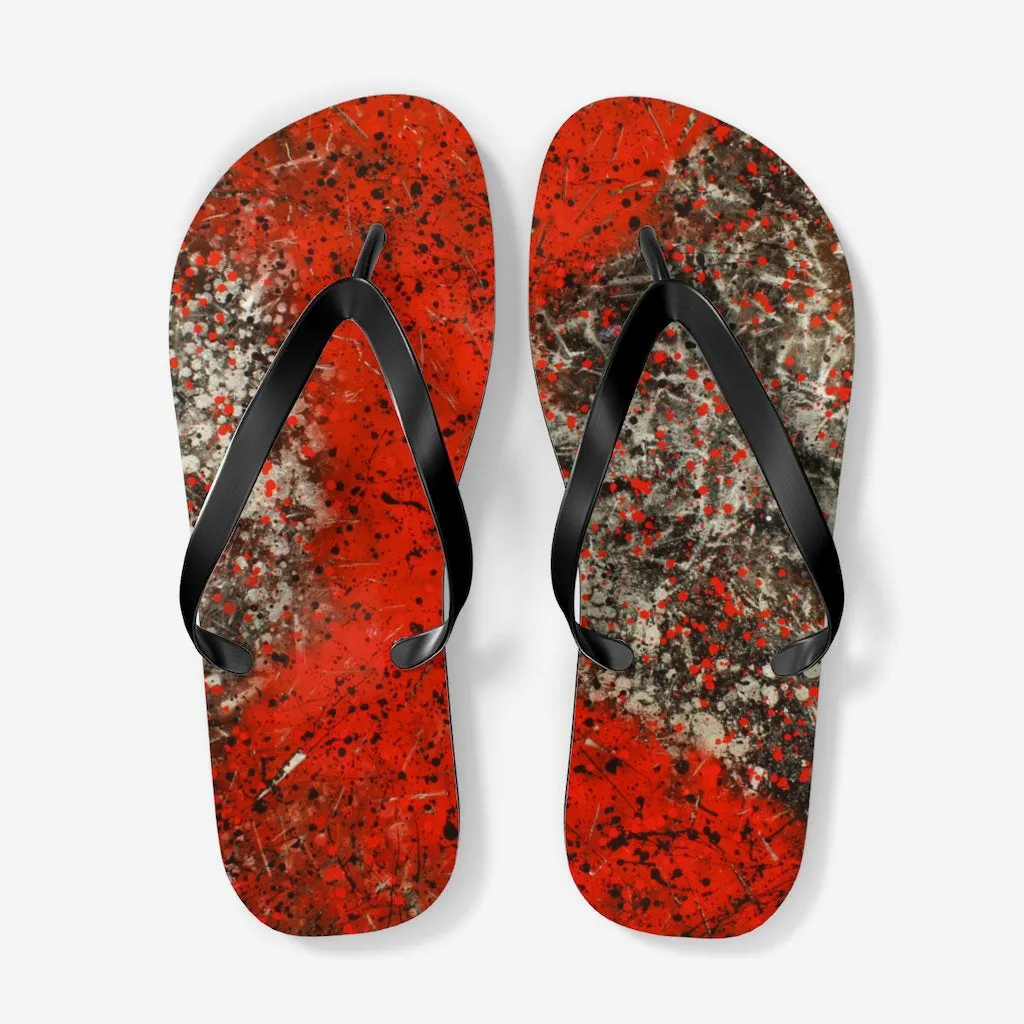 Blood, Sweat and Tears Flip Flops