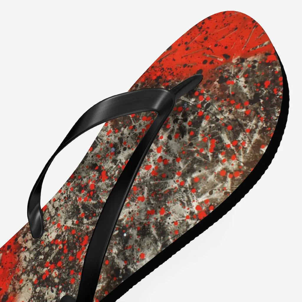 Blood, Sweat and Tears Flip Flops