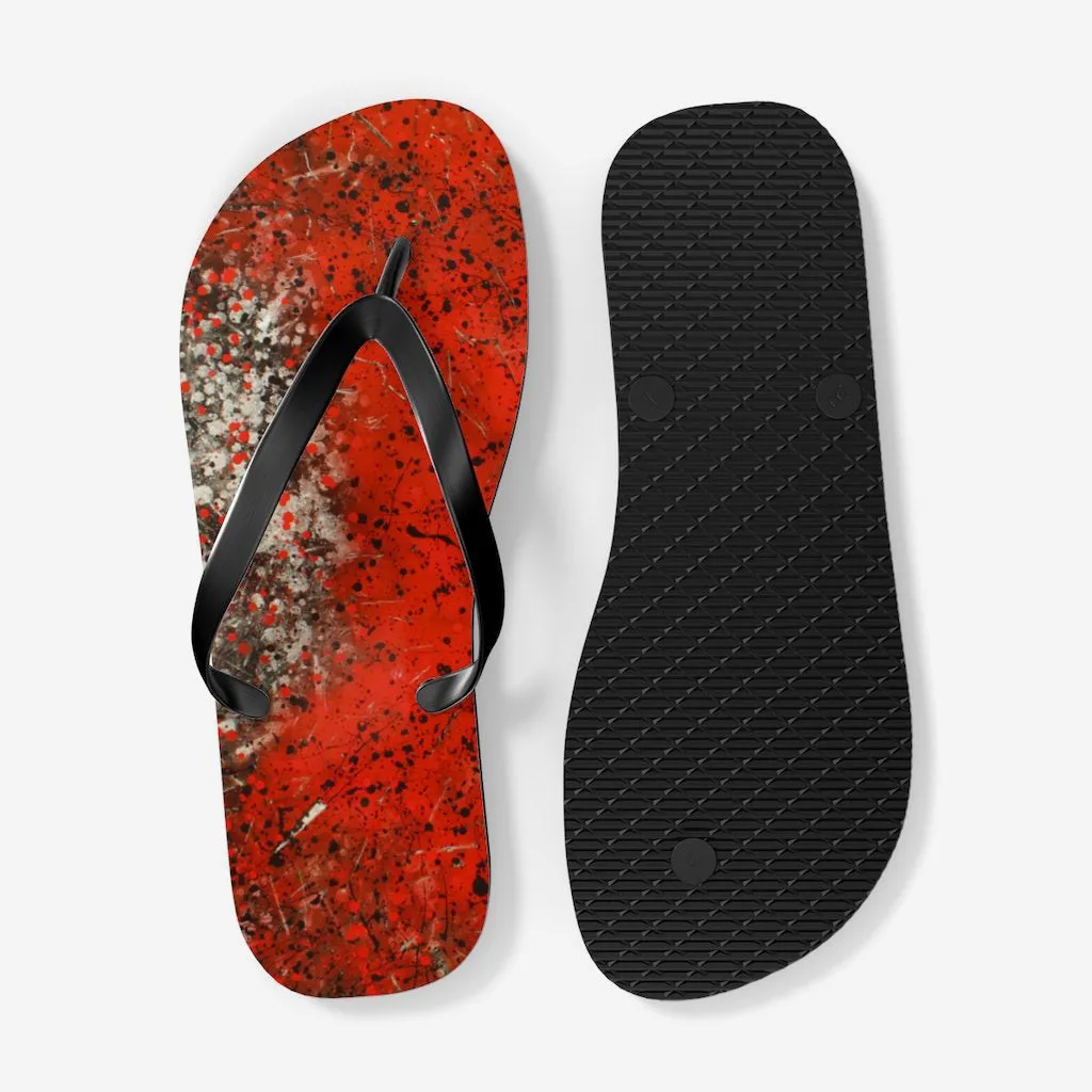 Blood, Sweat and Tears Flip Flops