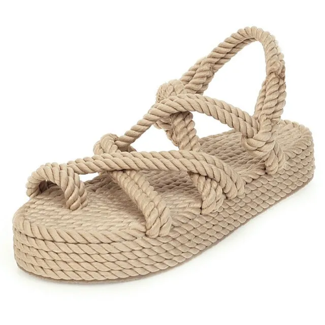 Bohemian Rope Sandals