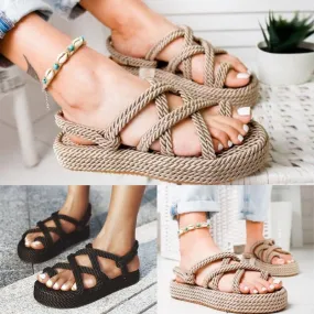 Bohemian Rope Sandals