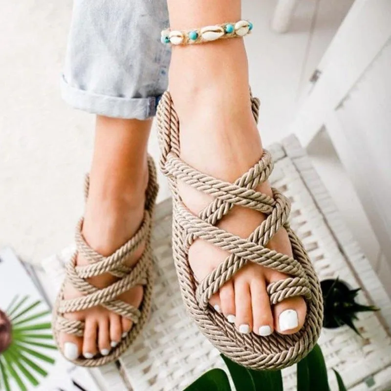 Bohemian Rope Sandals