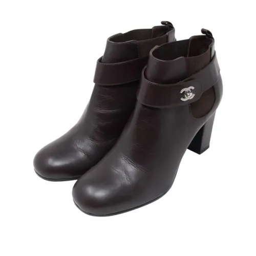 Chanel CC Ankle Boots
