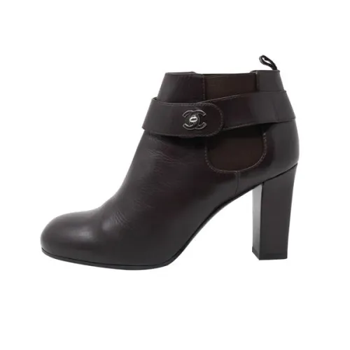 Chanel CC Ankle Boots