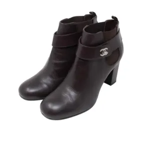 Chanel CC Ankle Boots