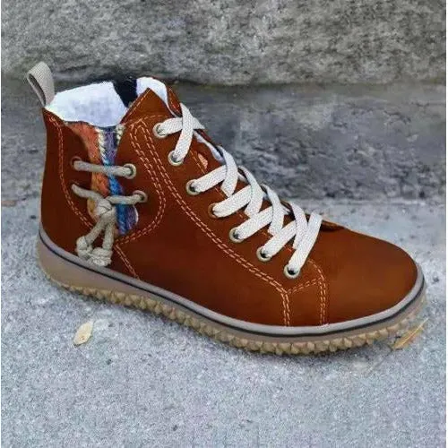 Chaussures Plates  Lacets Vintage