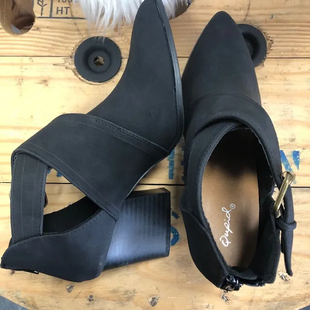Crisscross  Booties