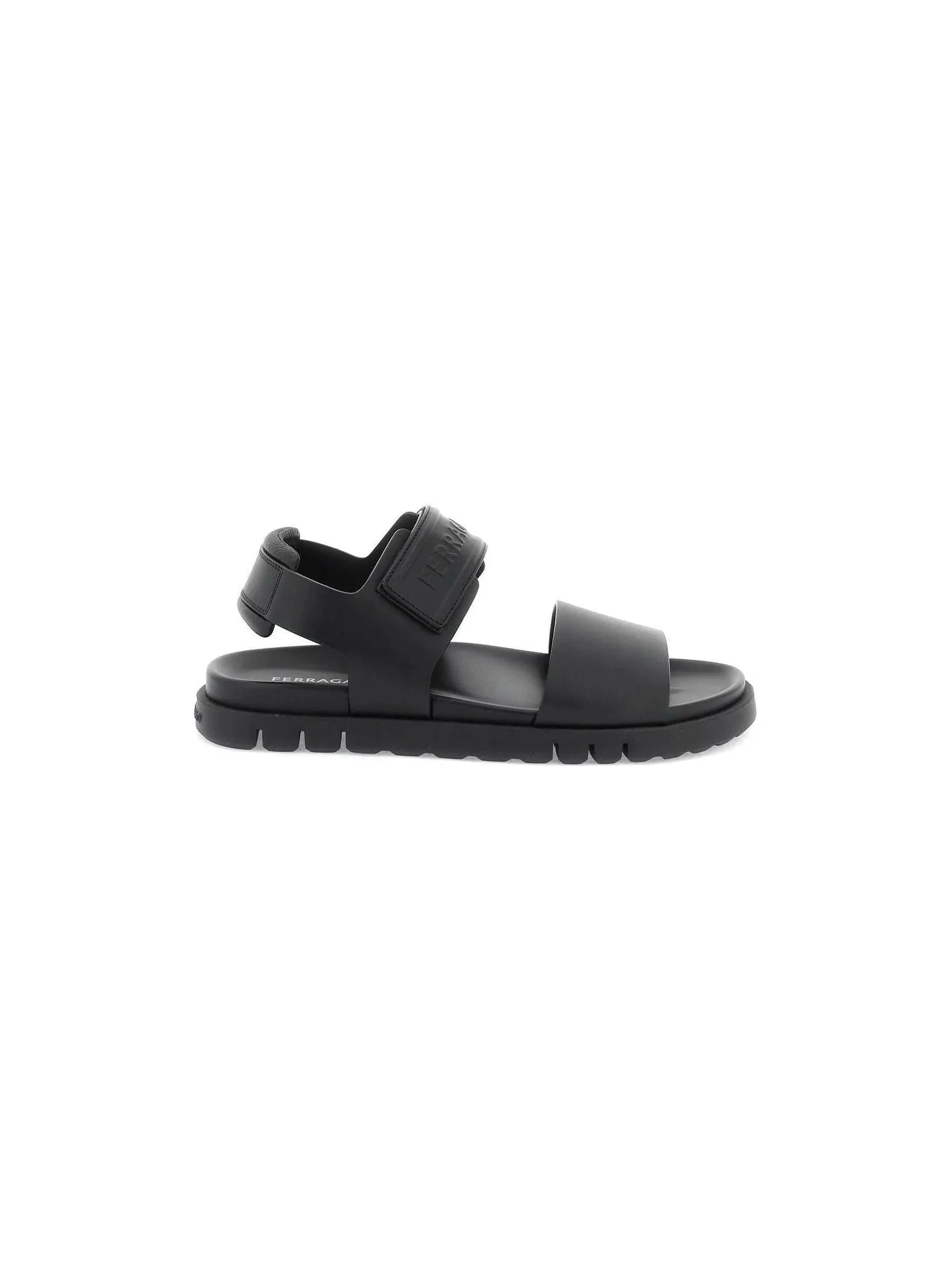 Double Strap Leather Sandals