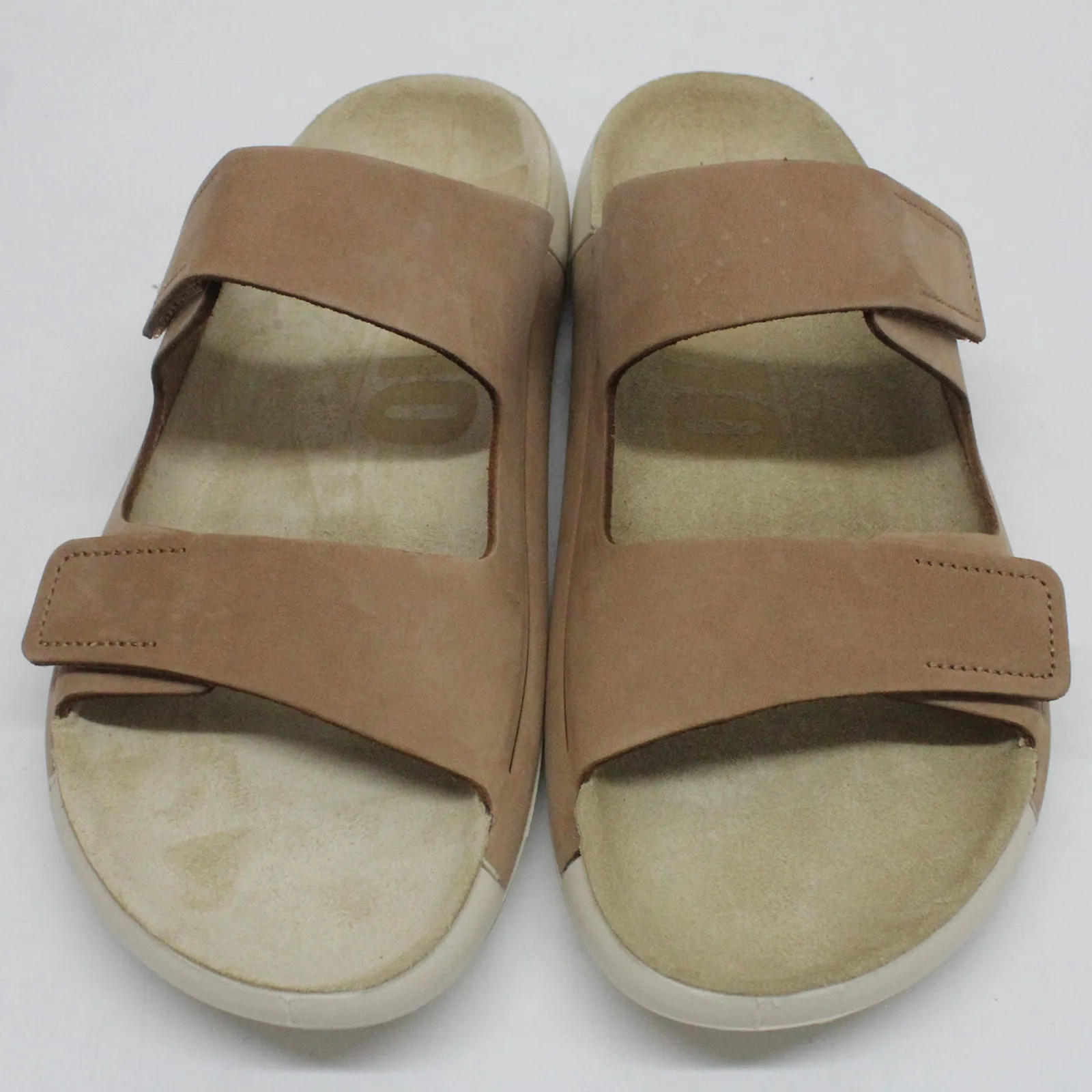 Ecco 2nd Cozmo 206823 Leather Women's Comfort Sandals - UK 7.5 - US 10-10.5 Women - EU 41