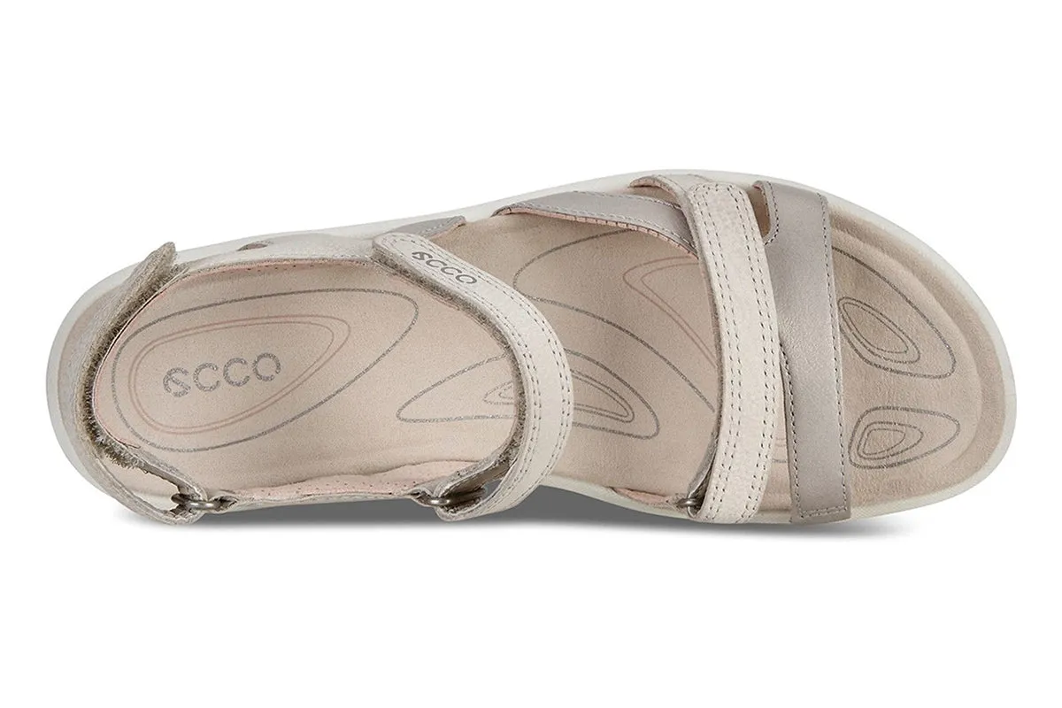 Ecco Cruise II Silver Grey/Gravel/Rose Dust Womens
