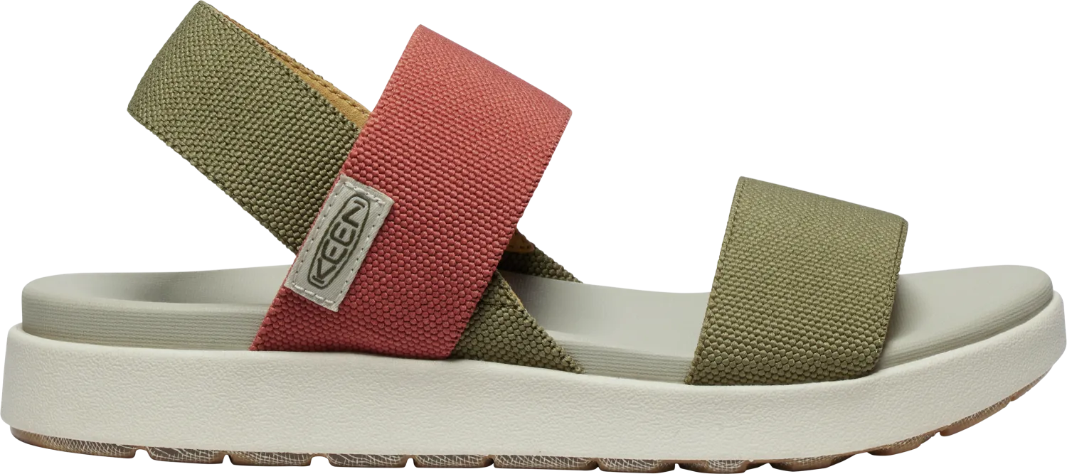 Elle Backstrap in Martini Olive/Baked Clay