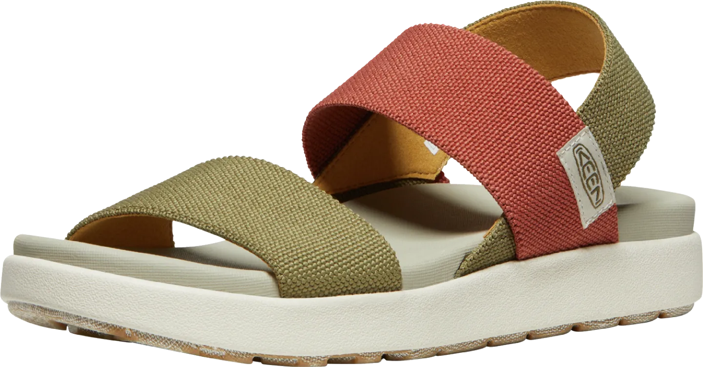 Elle Backstrap in Martini Olive/Baked Clay
