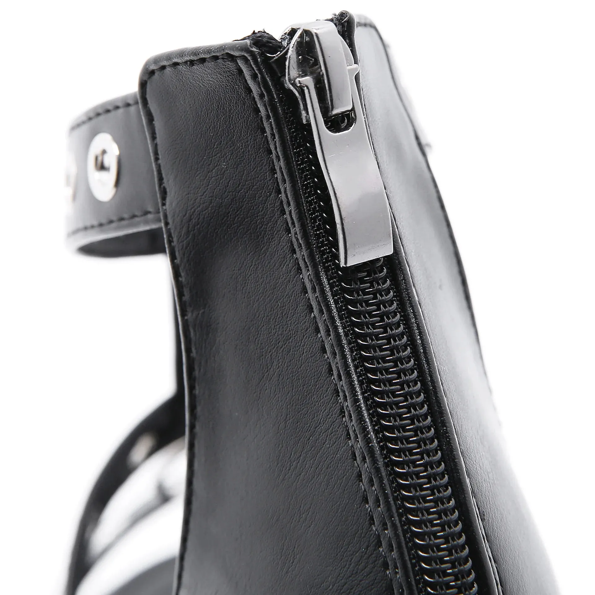 Funki Buys | Shoes | Women's Gothic Rivet Ring Platform Sandal