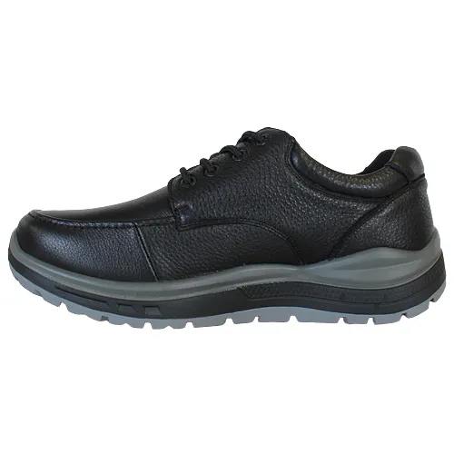 G Comfort Men's Wide Fit Shoes - R-1283 - Black