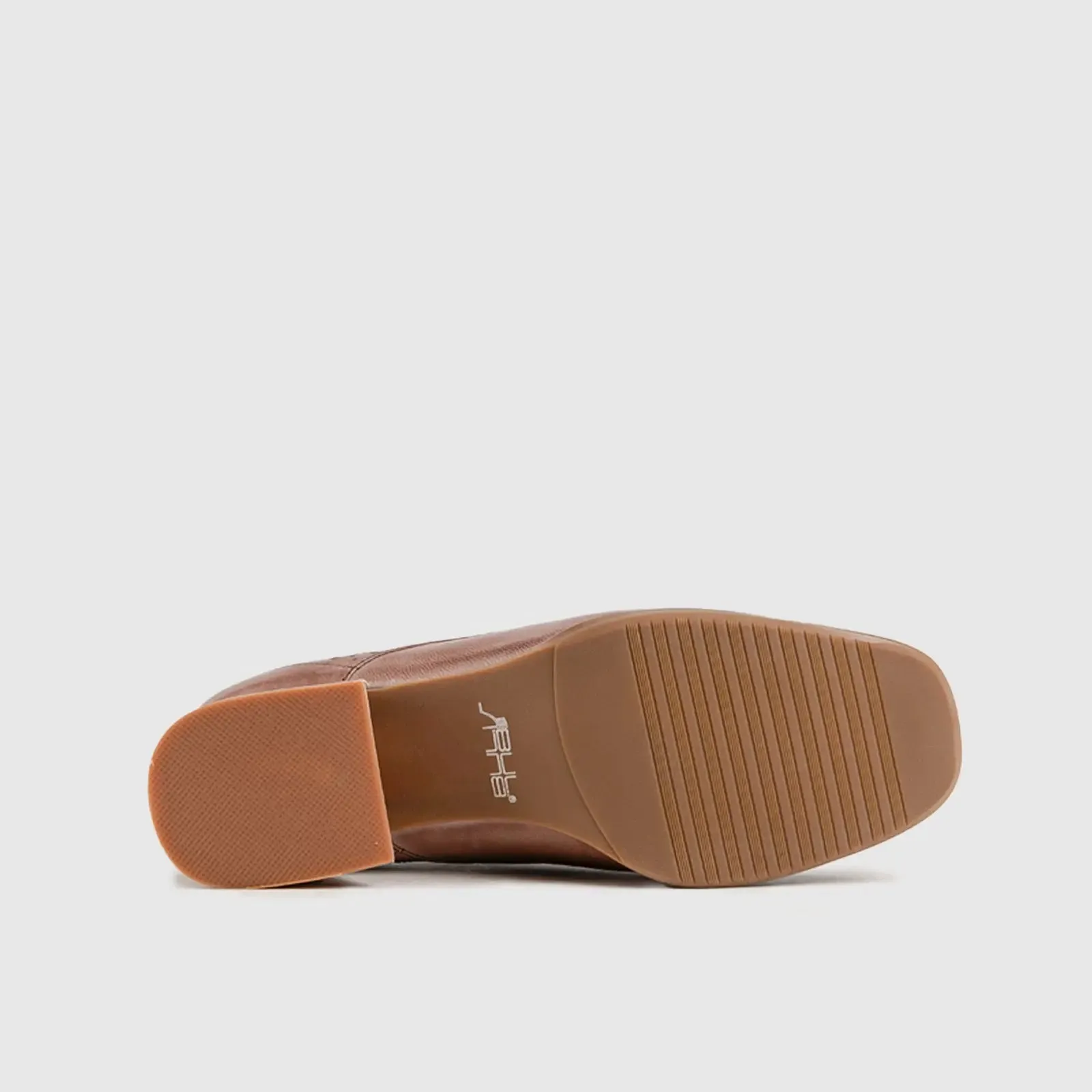 Leather Oxfords Brown HA011