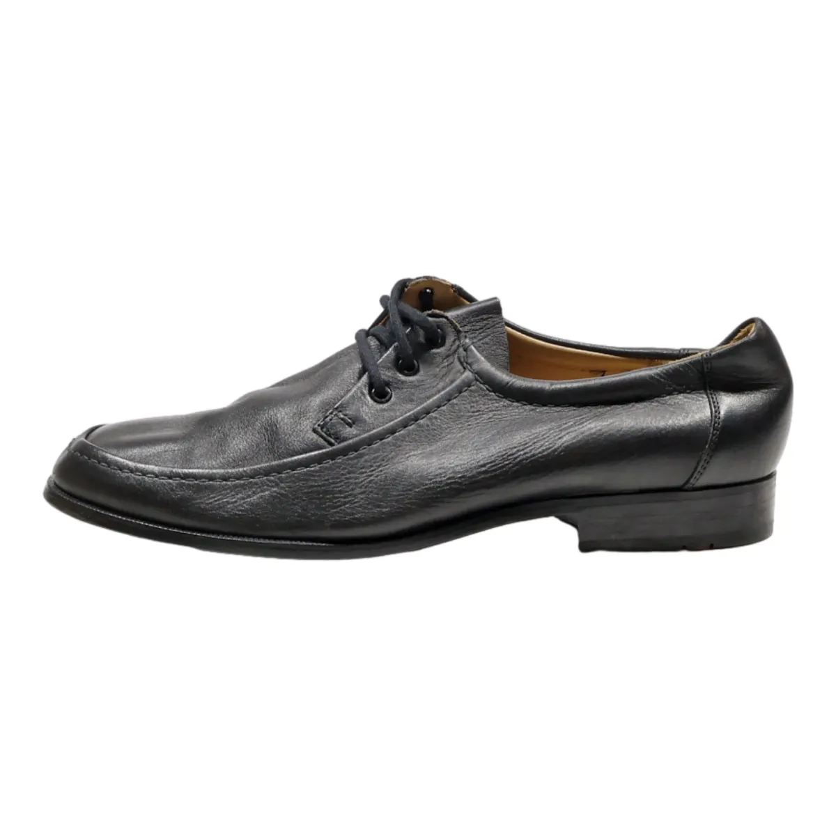 LLOYD'S Derby Shoes Black Leather Mens UK 9.5