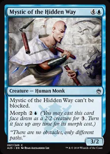 Mystic of the Hidden Way Masters 25 #067 MTG Single