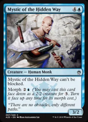 Mystic of the Hidden Way Masters 25 #067 MTG Single