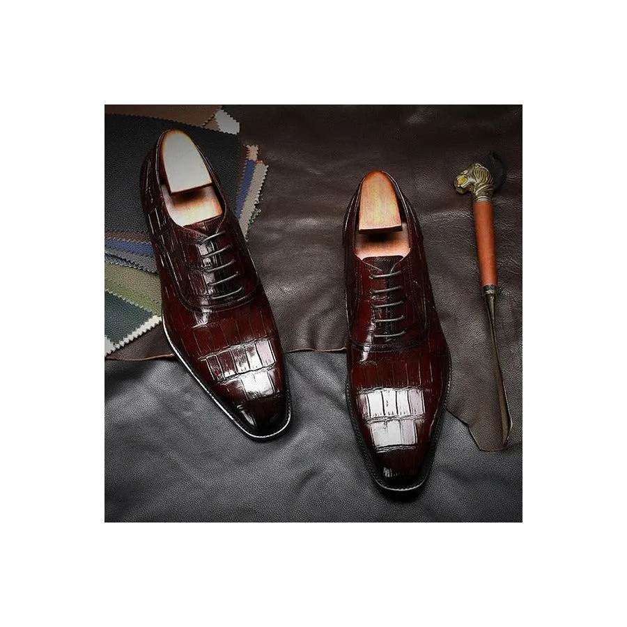 Opulessa Croctex Lace Oxfords