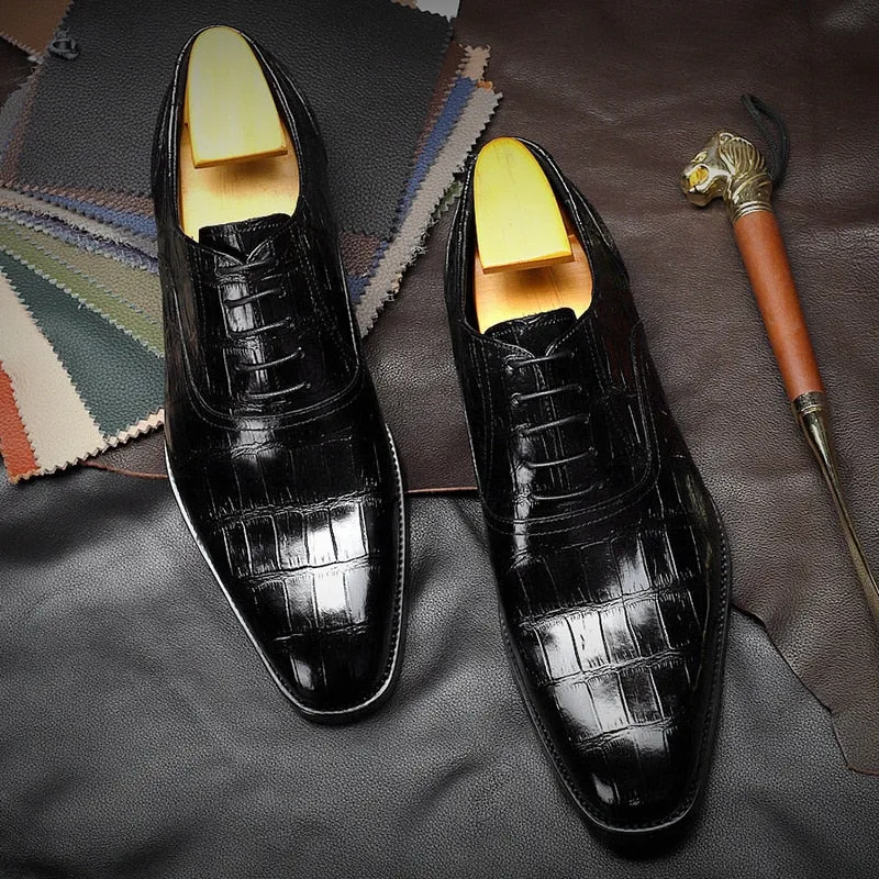 Opulessa Croctex Lace Oxfords
