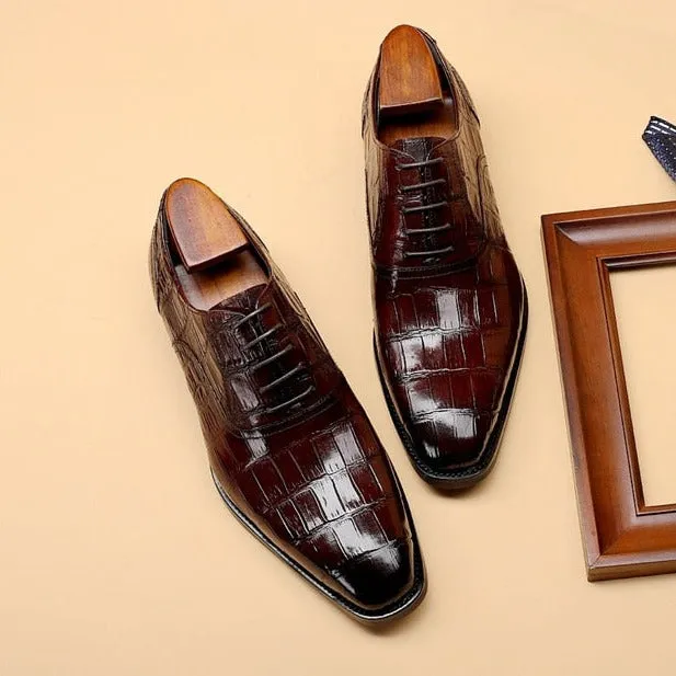 Opulessa Croctex Lace Oxfords
