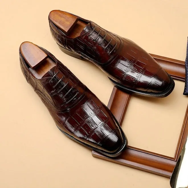 Opulessa Croctex Lace Oxfords