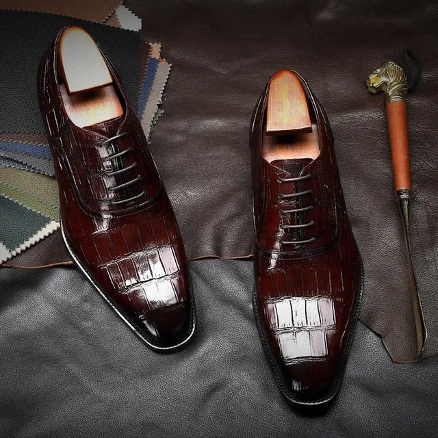 Opulessa Croctex Lace Oxfords