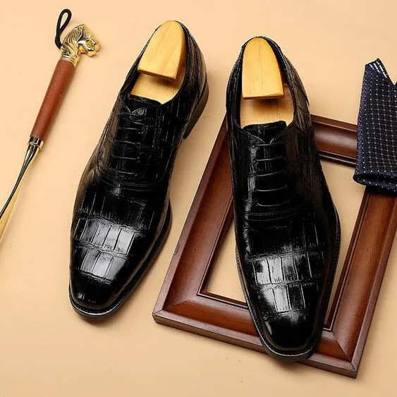 Opulessa Croctex Lace Oxfords