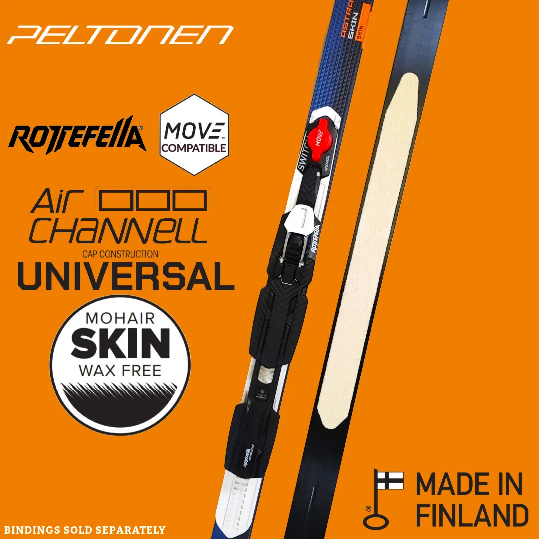 Peltonen ASTRA SKIN JR Skis   Basic NNN Bindings