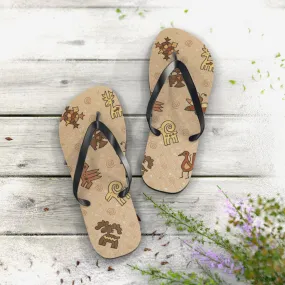 Pueblo Constellations Flip Flops