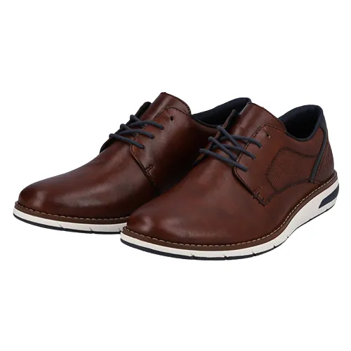 Rieker Mens Smart Casual Shoes - 11302-24 - Brown