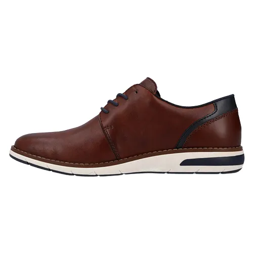 Rieker Mens Smart Casual Shoes - 11302-24 - Brown