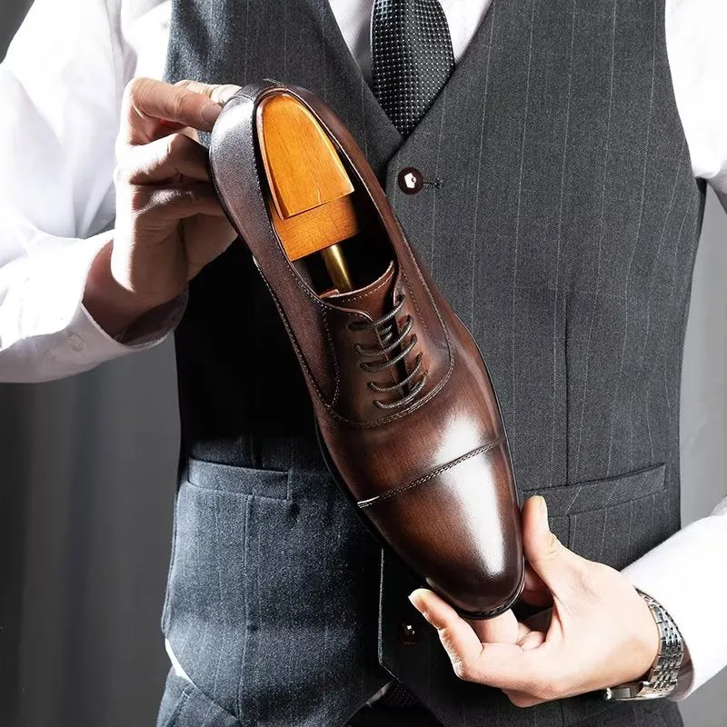 Royvane Classic Lace Oxfords