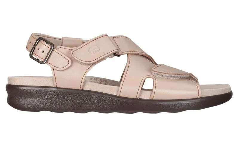 SAS Huggy Cross Strap Sandal- Truffles