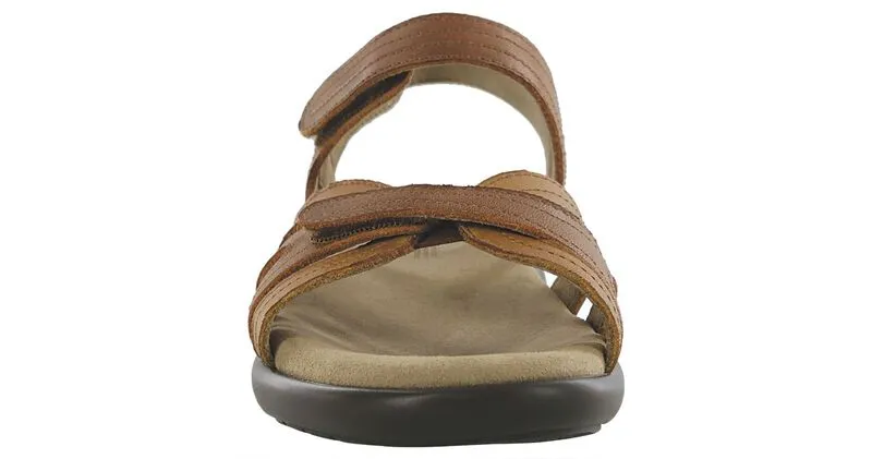 SAS Pier Heel Strap Sandal - Sepia