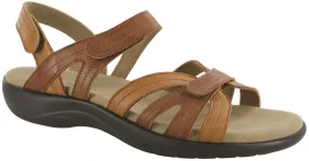 SAS Pier Heel Strap Sandal - Sepia