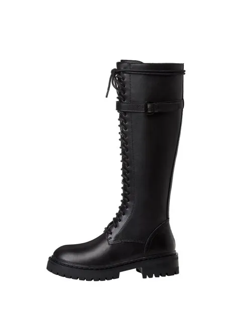 Shanty Women's Equestrian Boots Buckle Clasps
