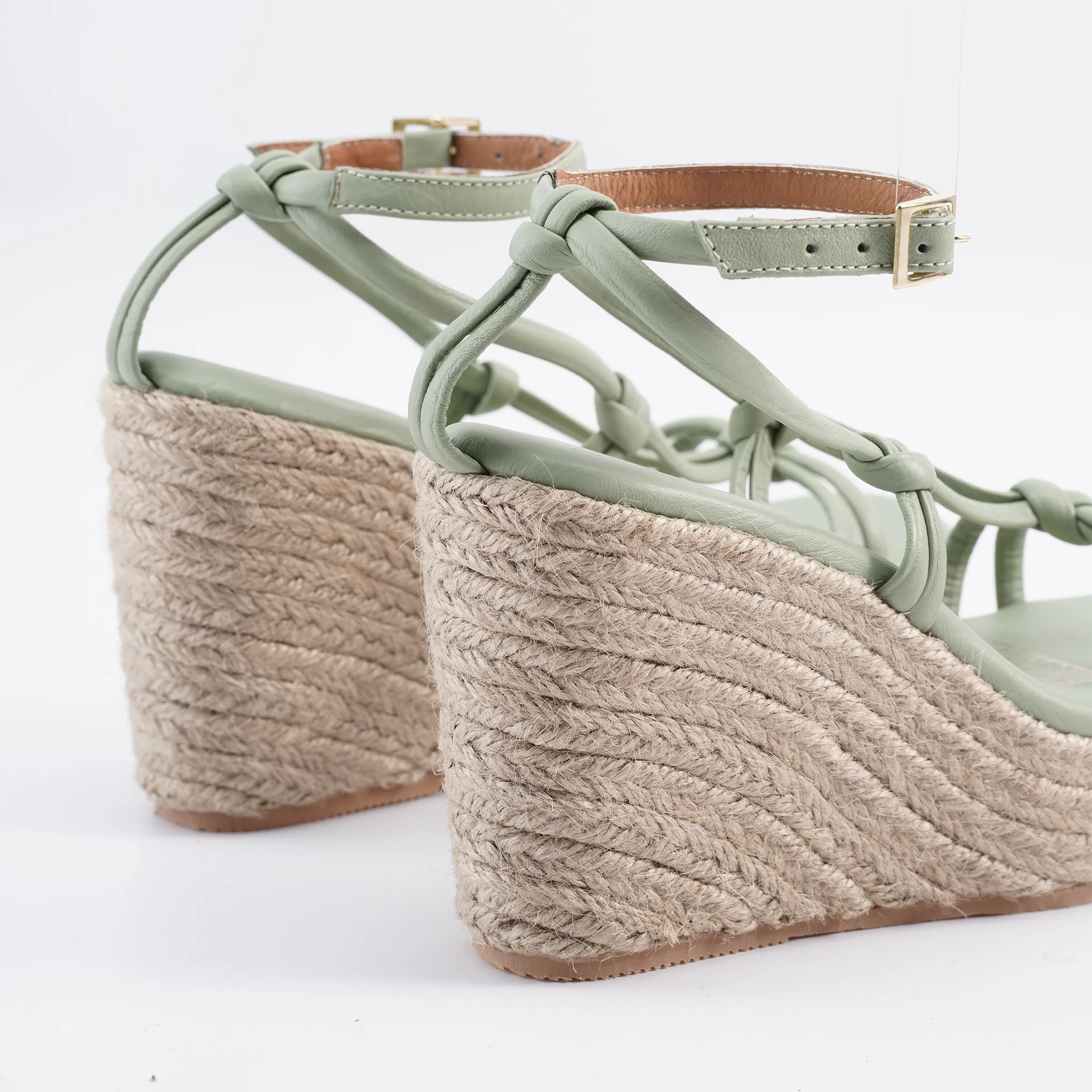 Silvia Cobos Louise Wedges Green