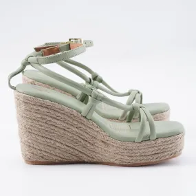 Silvia Cobos Louise Wedges Green