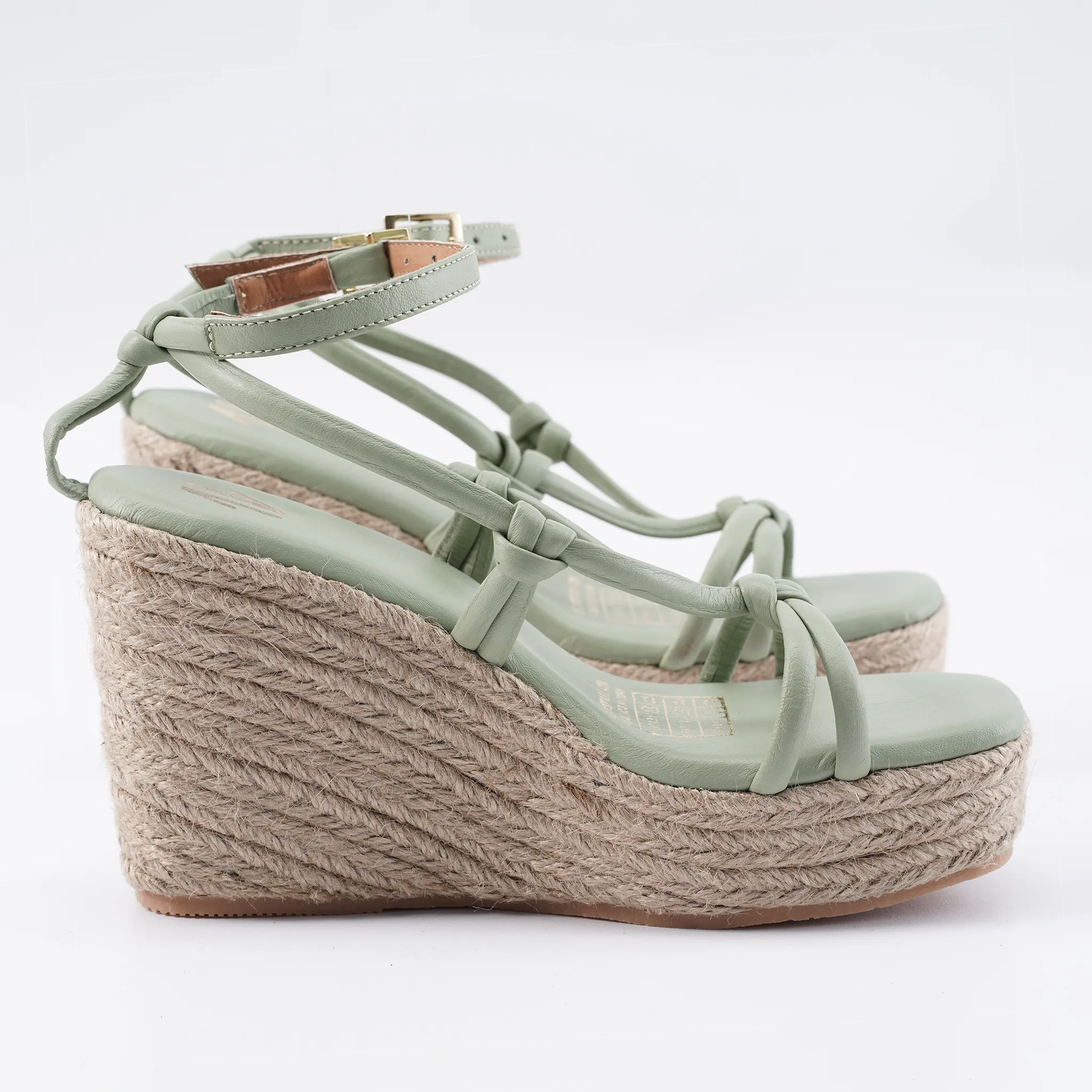 Silvia Cobos Louise Wedges Green