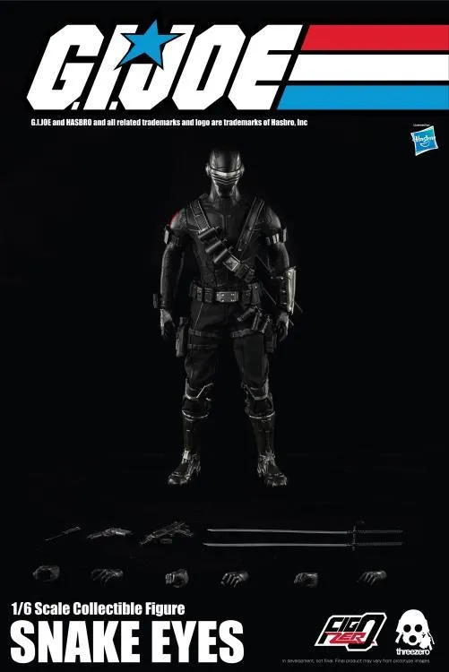 Threezero x Hasbro G.I. Joe 1/6 Scale Collectible Figure - Snake Eyes