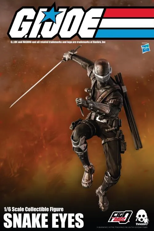 Threezero x Hasbro G.I. Joe 1/6 Scale Collectible Figure - Snake Eyes