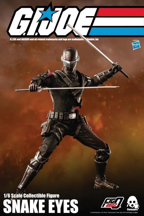 Threezero x Hasbro G.I. Joe 1/6 Scale Collectible Figure - Snake Eyes