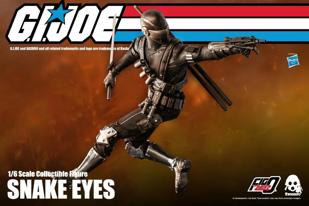 Threezero x Hasbro G.I. Joe 1/6 Scale Collectible Figure - Snake Eyes