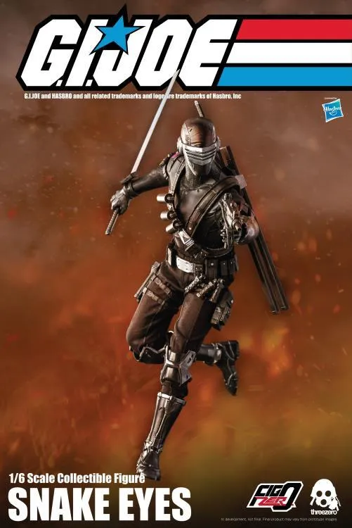 Threezero x Hasbro G.I. Joe 1/6 Scale Collectible Figure - Snake Eyes