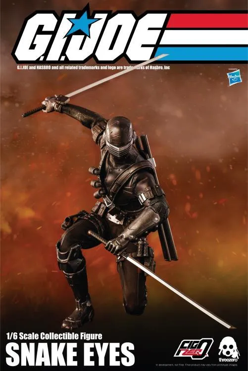 Threezero x Hasbro G.I. Joe 1/6 Scale Collectible Figure - Snake Eyes