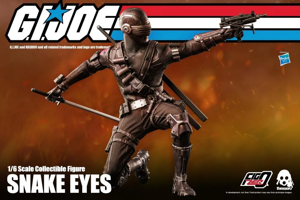 Threezero x Hasbro G.I. Joe 1/6 Scale Collectible Figure - Snake Eyes