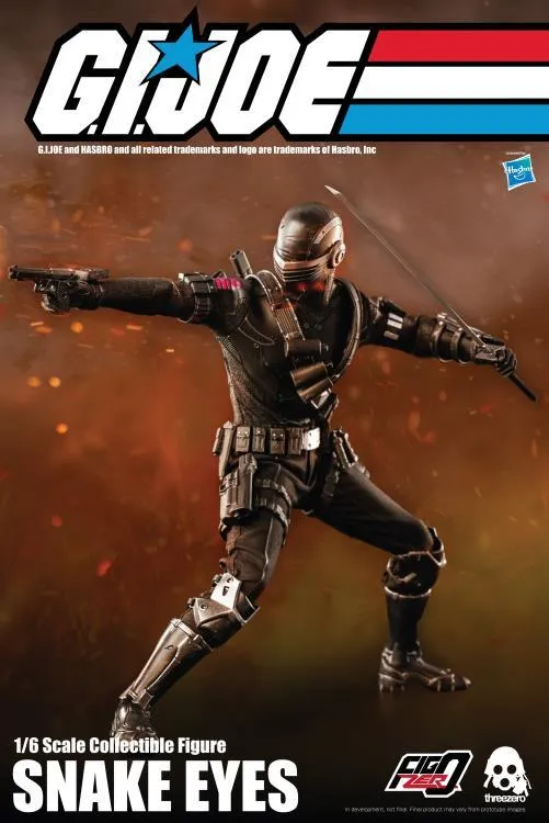 Threezero x Hasbro G.I. Joe 1/6 Scale Collectible Figure - Snake Eyes